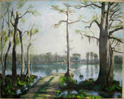 Francis Speight, Sans Souci, OOC, 30” x 40” - Sold $37,400